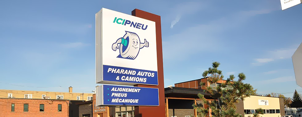 Centre service Unipneu Pharand Autos & Camions